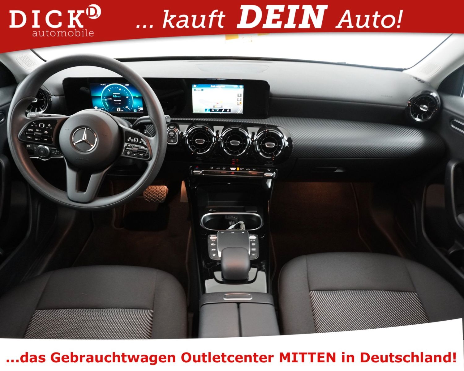 Fahrzeugabbildung Mercedes-Benz A 180d 8G >NAVI+VIRTUAL+SITZHZ+PARKASS+MFL+TEMP