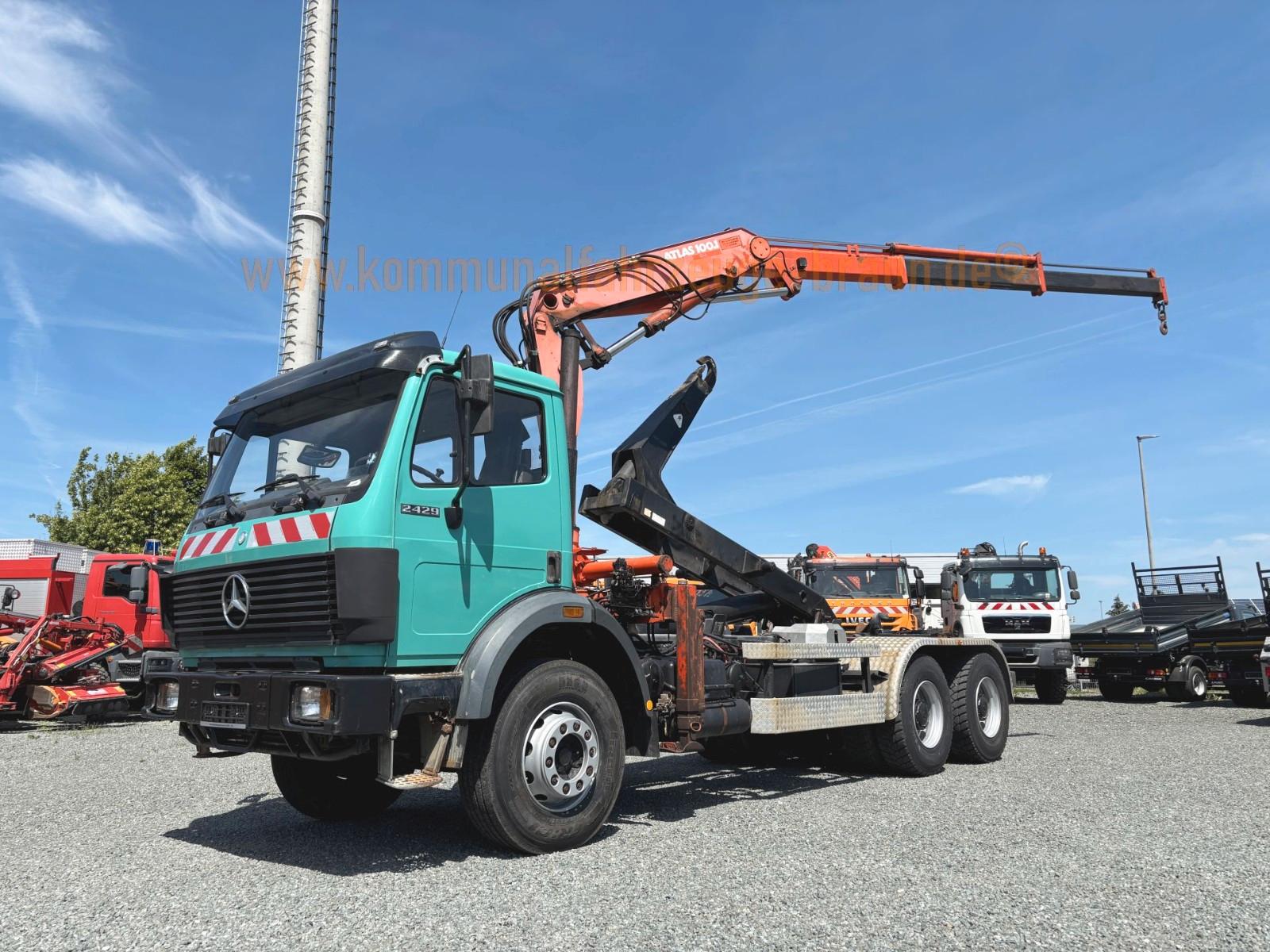 Mercedes-Benz SK 2529 6x4 V8 Hiab*Atlas Kran*Org. 169 Tkm