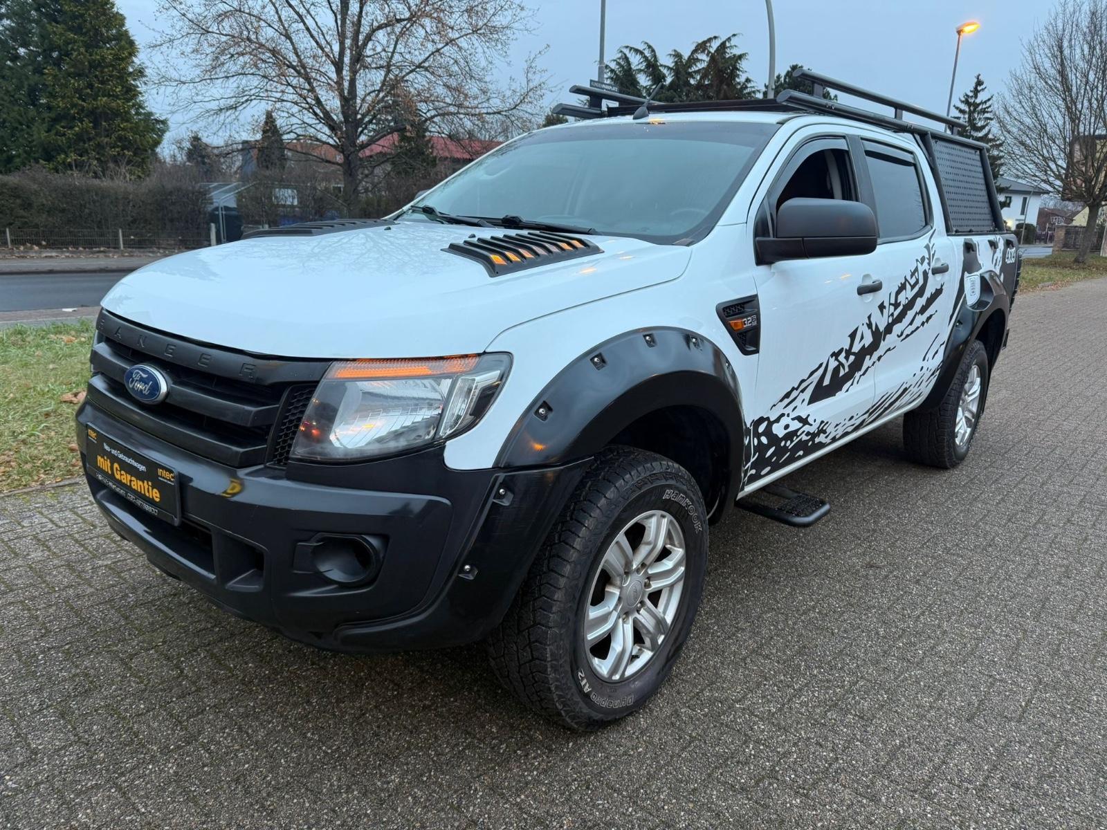 Ford Ranger Doppelkabine Höhergelegt AHK 3.5t LKW