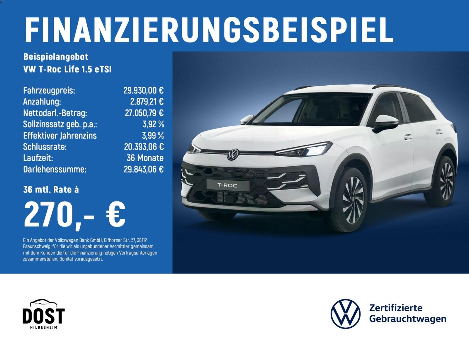 Volkswagen T-Roc Life 1.5 eTSI NAVI SHZ RearView PDC ACC foto 1