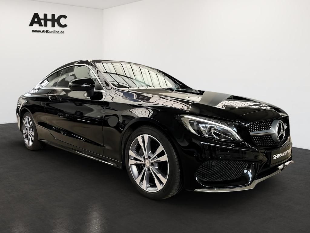 Fahrzeugabbildung Mercedes-Benz C 180 Coupé AMG AHK Navi LED SHZ KAM