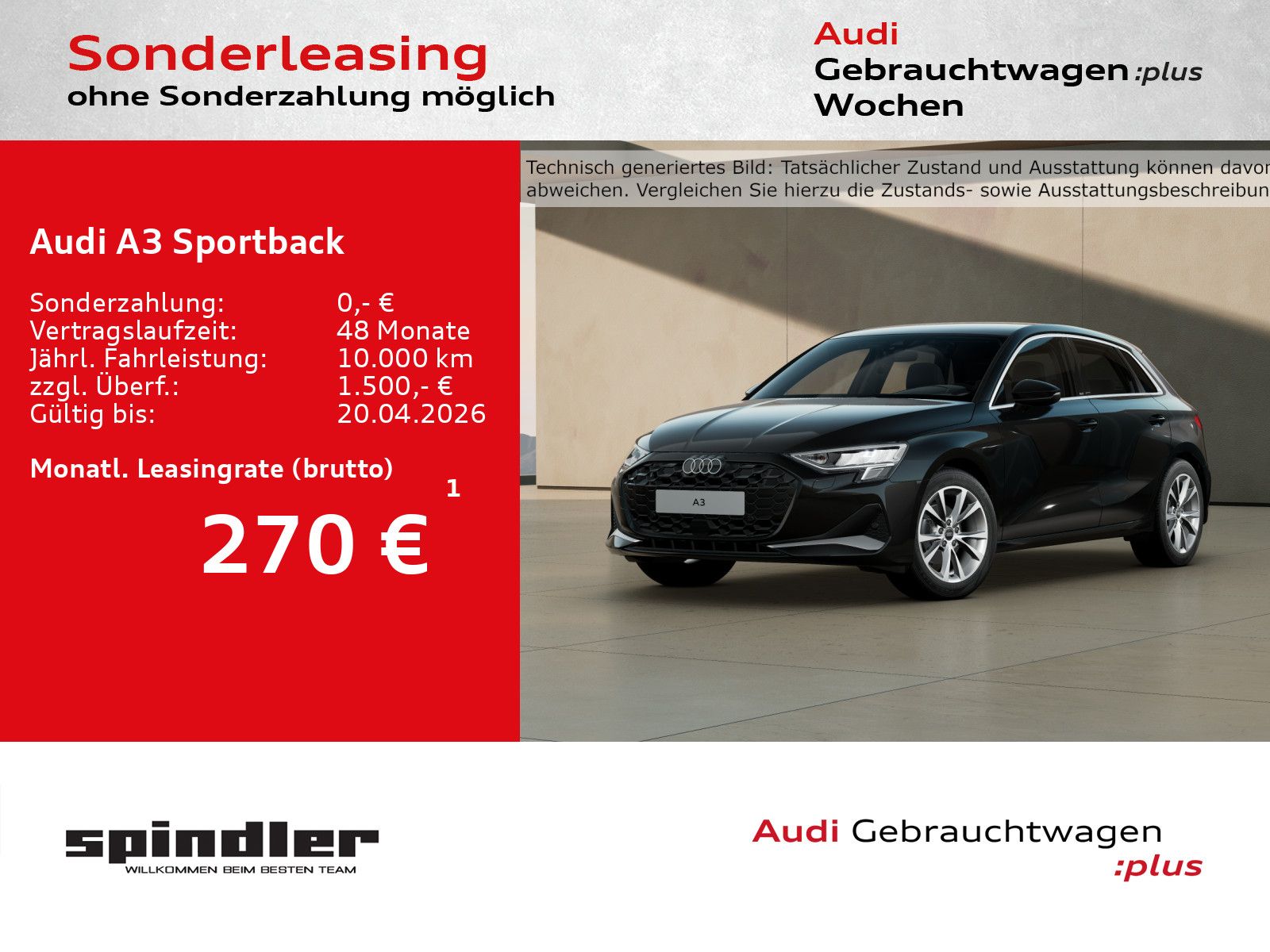 Audi A3 Sportback advanced 35TDI S-tronic / Navi, RFK
