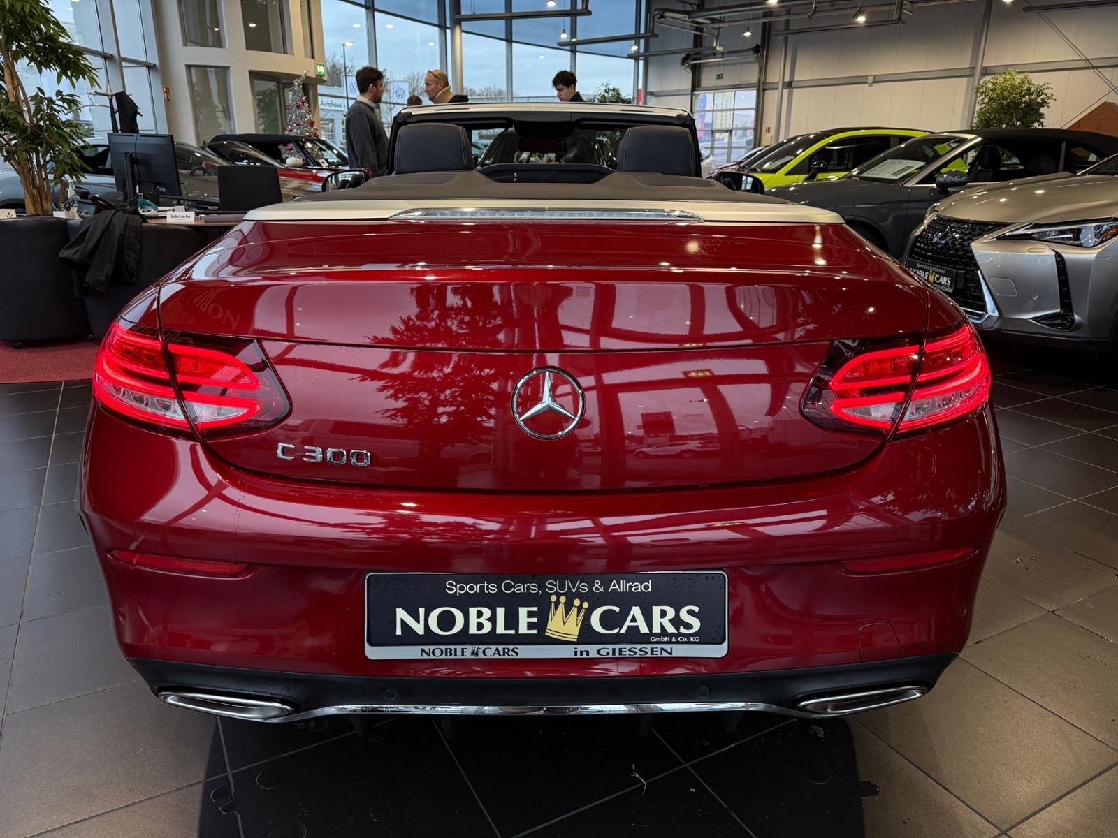 Fahrzeugabbildung Mercedes-Benz C 300 Cabrio AMG Line HUD LED RFK 18"