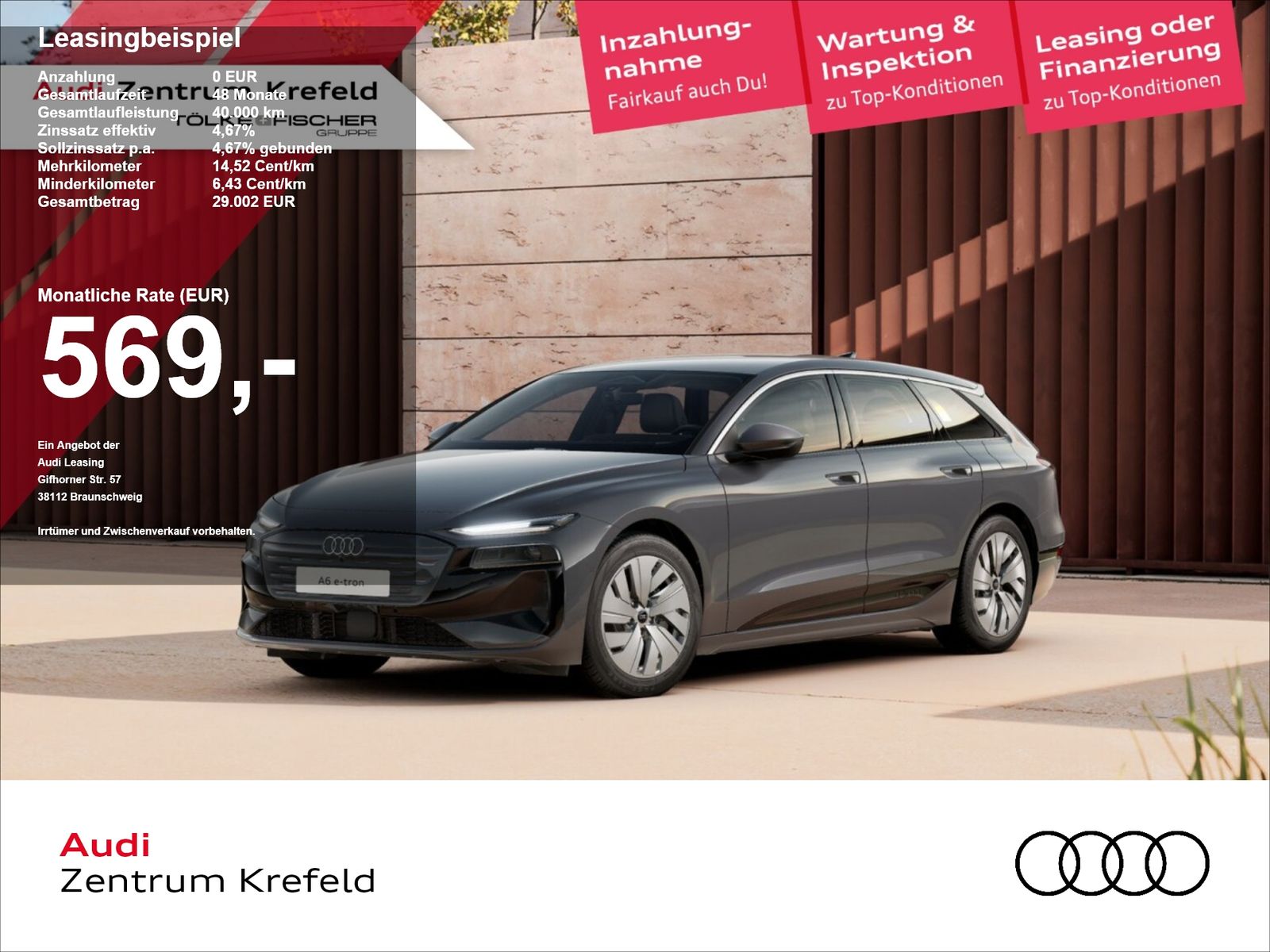 Audi A6 Avant e-tron 210 kW ACC AUT Kam. Standh. LED