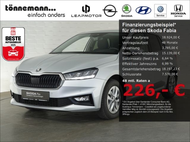 Fabia SELECTION TSI+NAVI+SITZ-/LENKRADHEIZUNG+KE