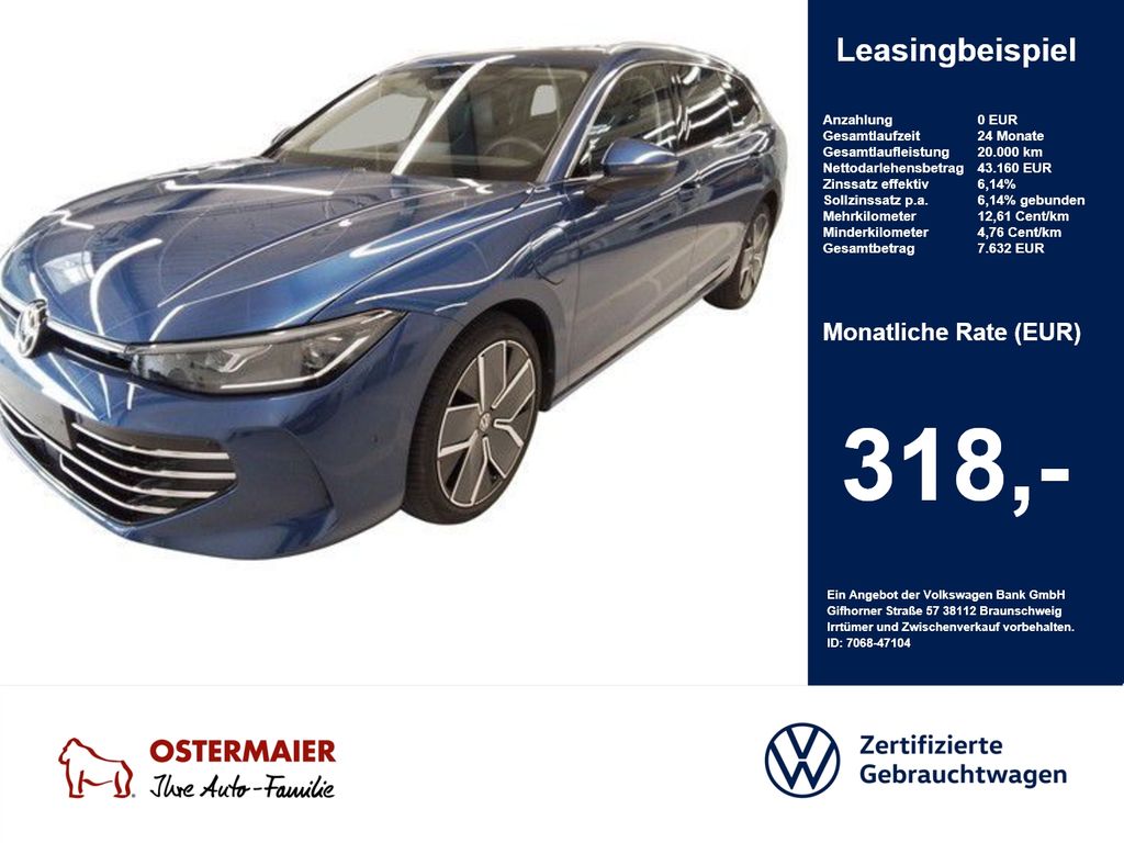 Volkswagen Passat Variant ELEGANCE 1.5eTSI 177PS DSG HYBRID