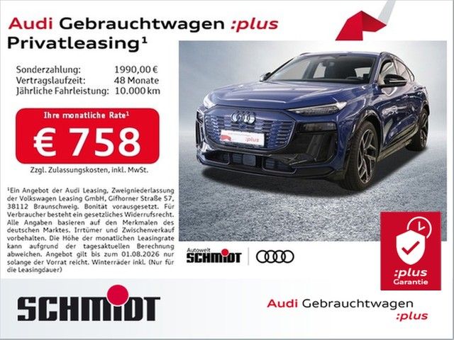 AUDI Q6 e-tron Sportback S line Pano LM21 AHK Kameras