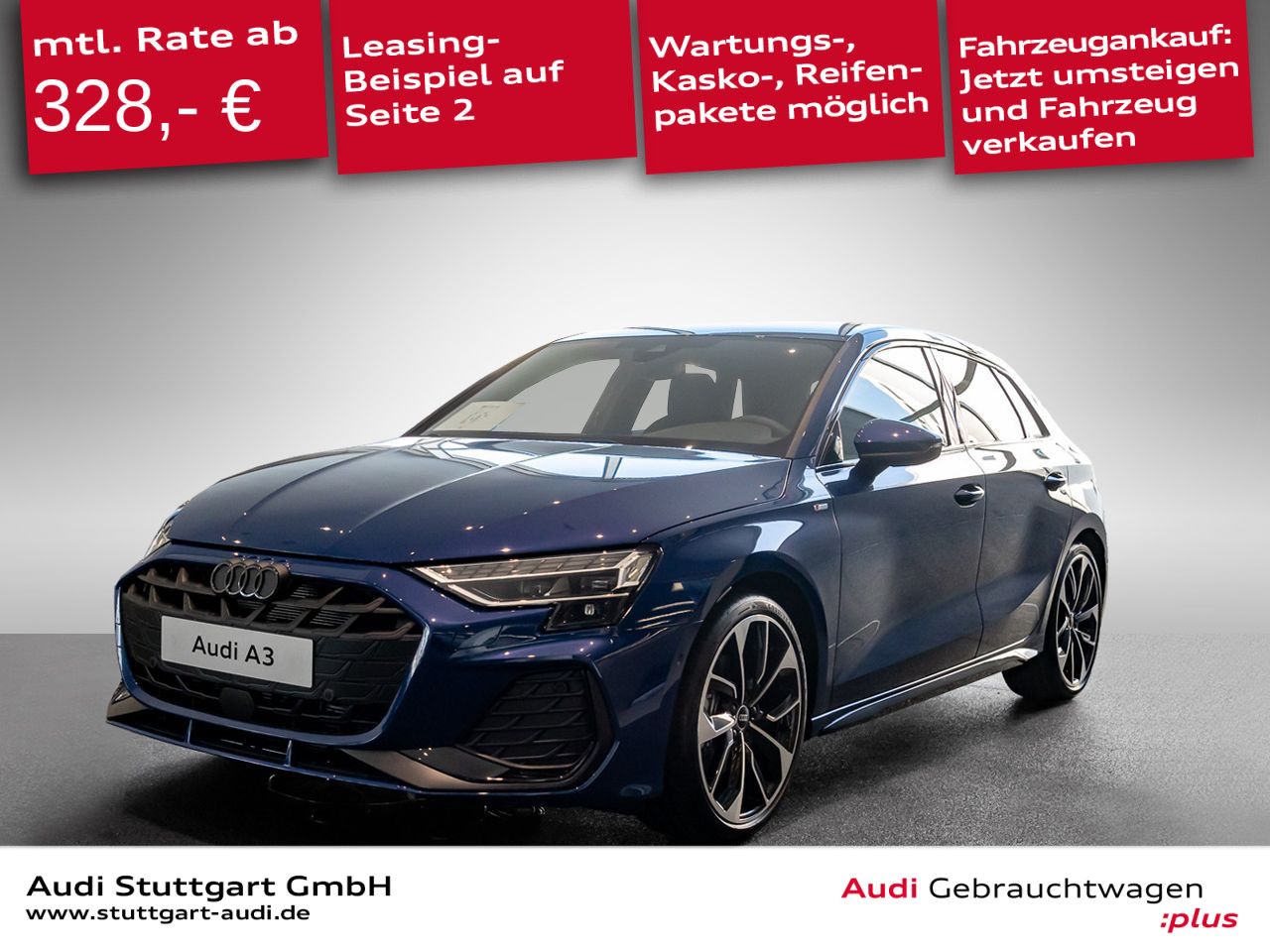 Audi A3 Sportback S line 35 TFSI S tronic ACC CarPlay