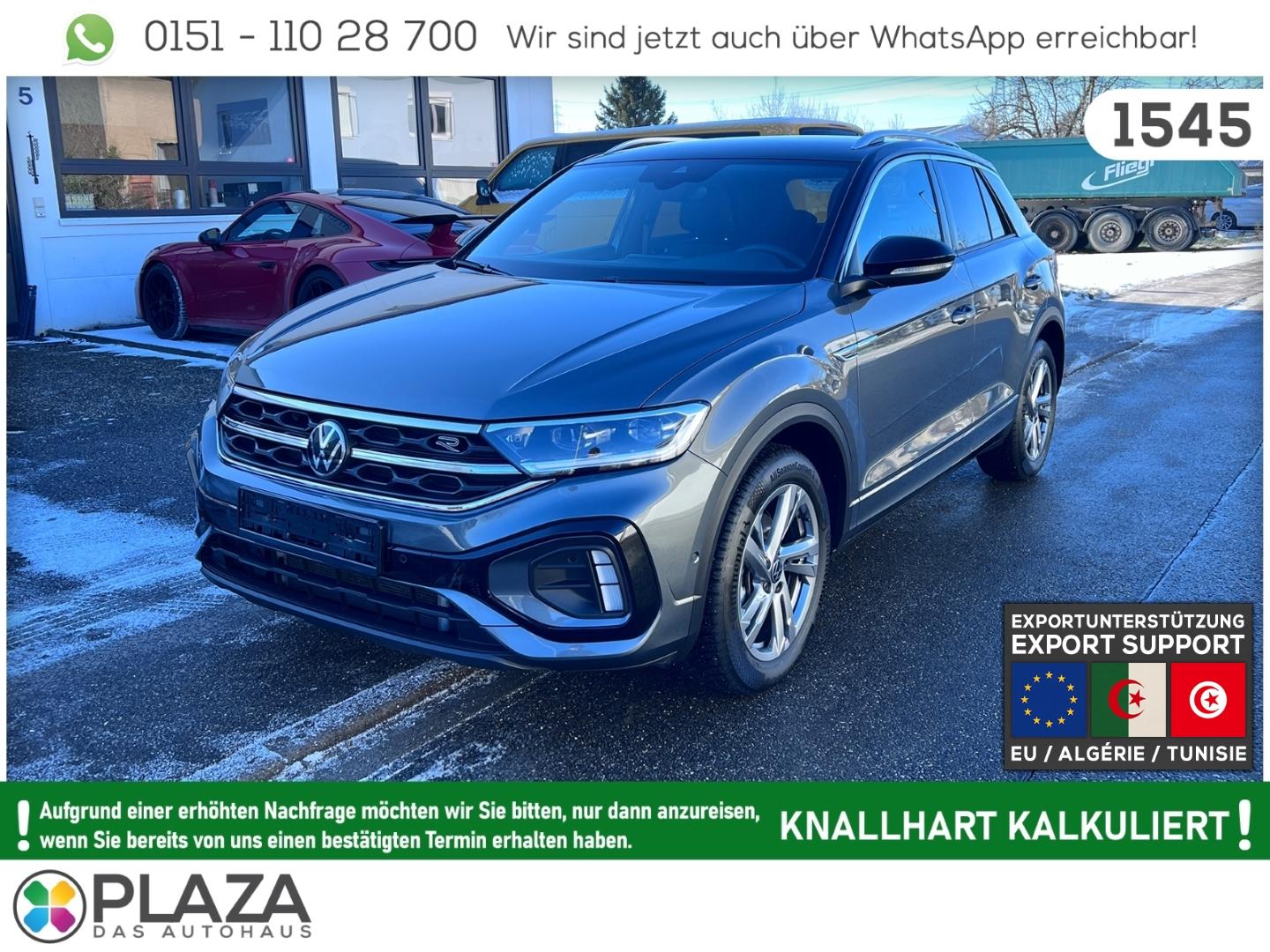 Volkswagen T-Roc 1.5TSI DSG R-Line AHK ACC NAVI LED+ RFK