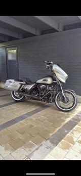 Harley-Davidson Street glide CVO 121 mcj 2in elek.klappen Auspuf