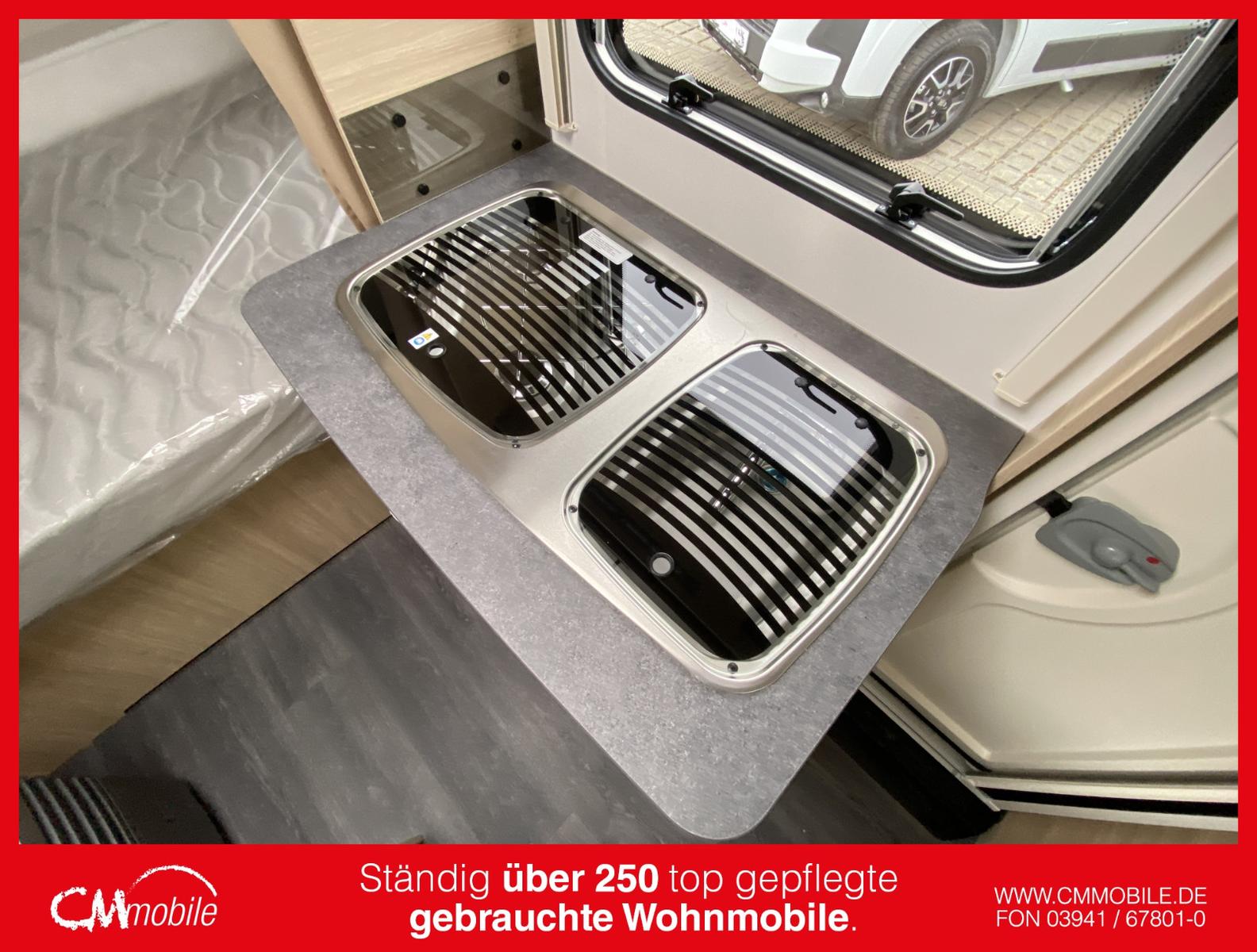 Sterckeman Easy 390 CP - Festbett - 4er Sitzgruppe -