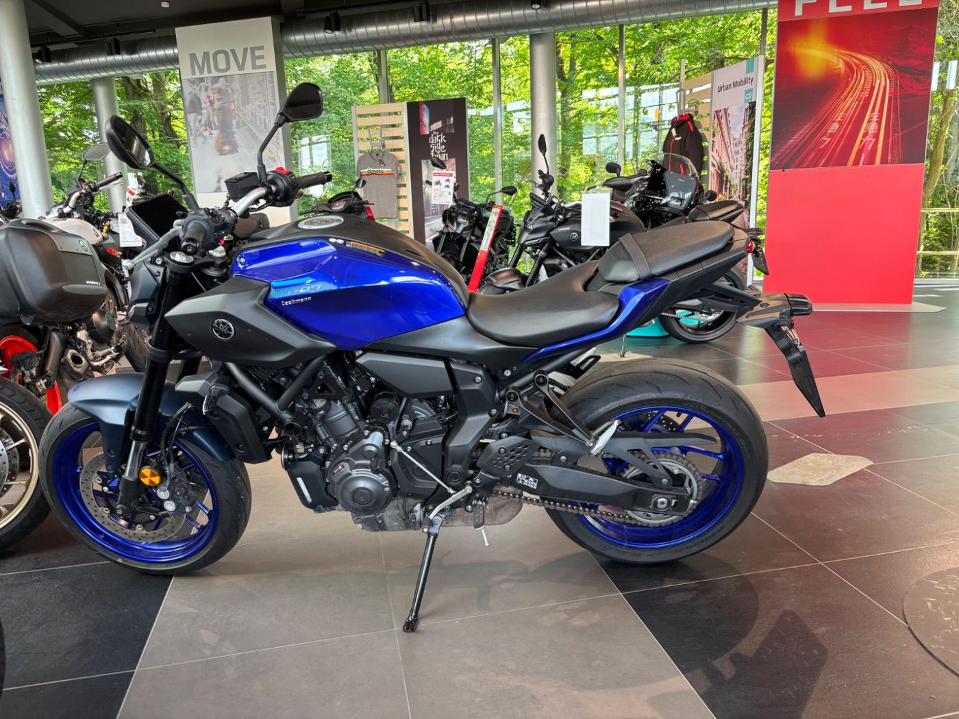 Fahrzeugabbildung Yamaha MT 07 Modell 2025