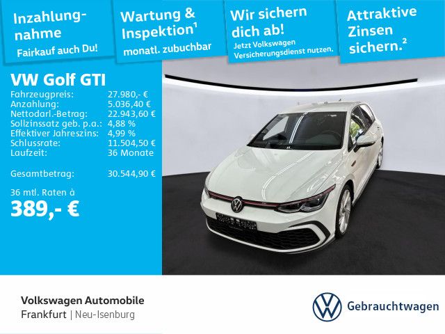 Volkswagen Golf GTI 2.0 TSI DSG IQ.Light NAVI KAMERA APP