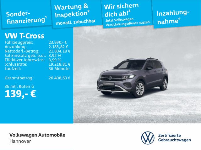 Volkswagen T-Cross 1.0 TSI Goal AHK ACC DigCockpit PDC SHZ