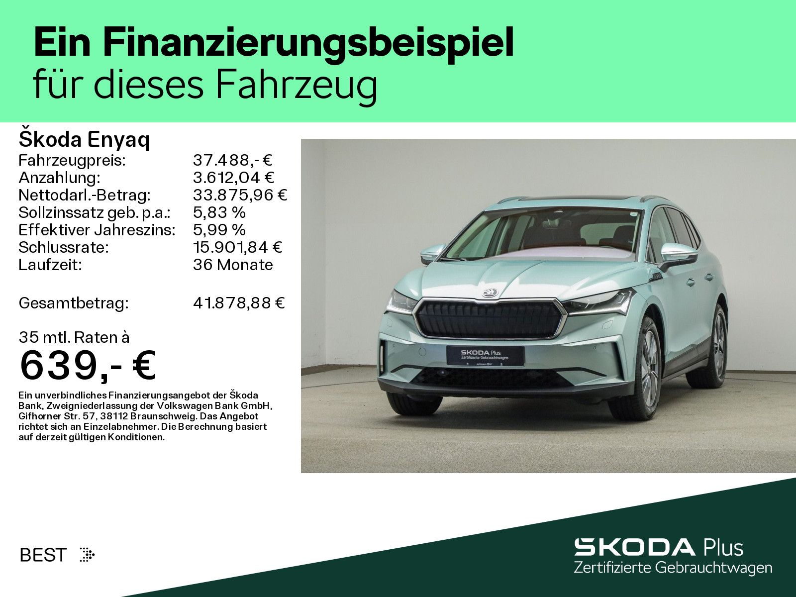 Skoda Enyaq 80x 4x4 Lodge*PANO*NAVI*AHK*PLUS*WÄRMEPUMP imagem 2