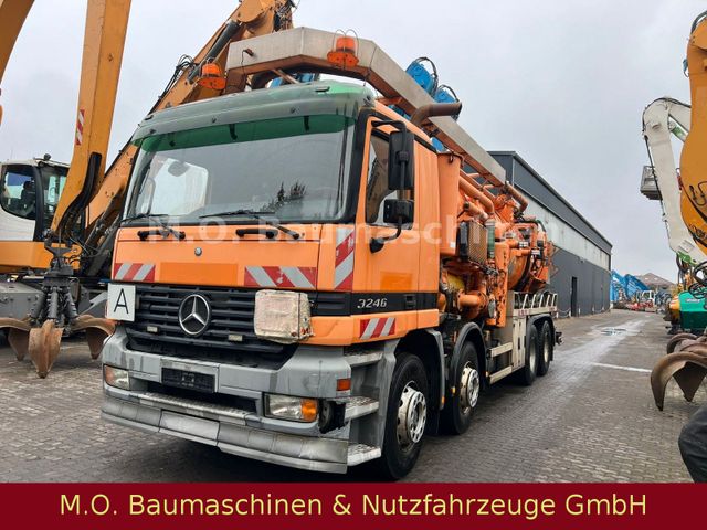 Mercedes-Benz Actros 3246 / Saug & Spühlwagen / Kutschke D/NRW