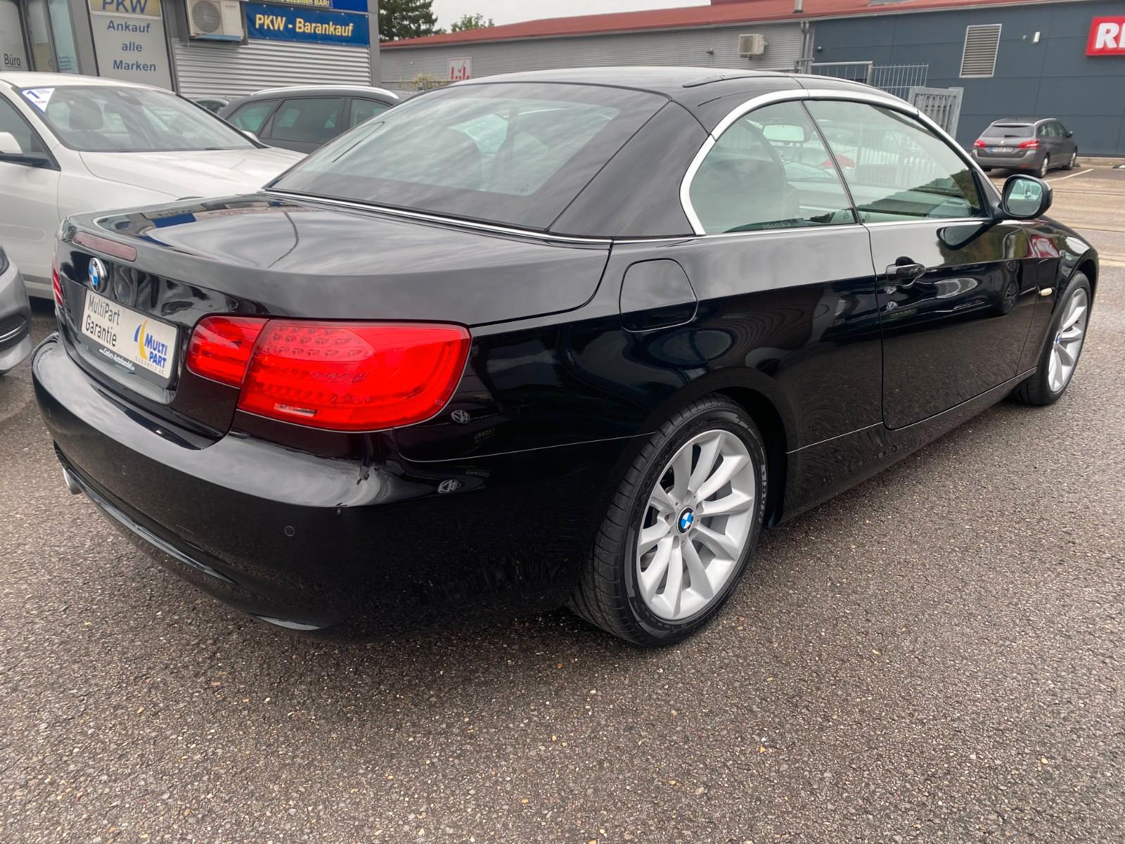 BMW 318i Cabrio Xenon Leder Sitzheizung Einparkhilfe
