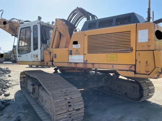 Liebherr R954BHDW Materialhandler wit liftingcabin