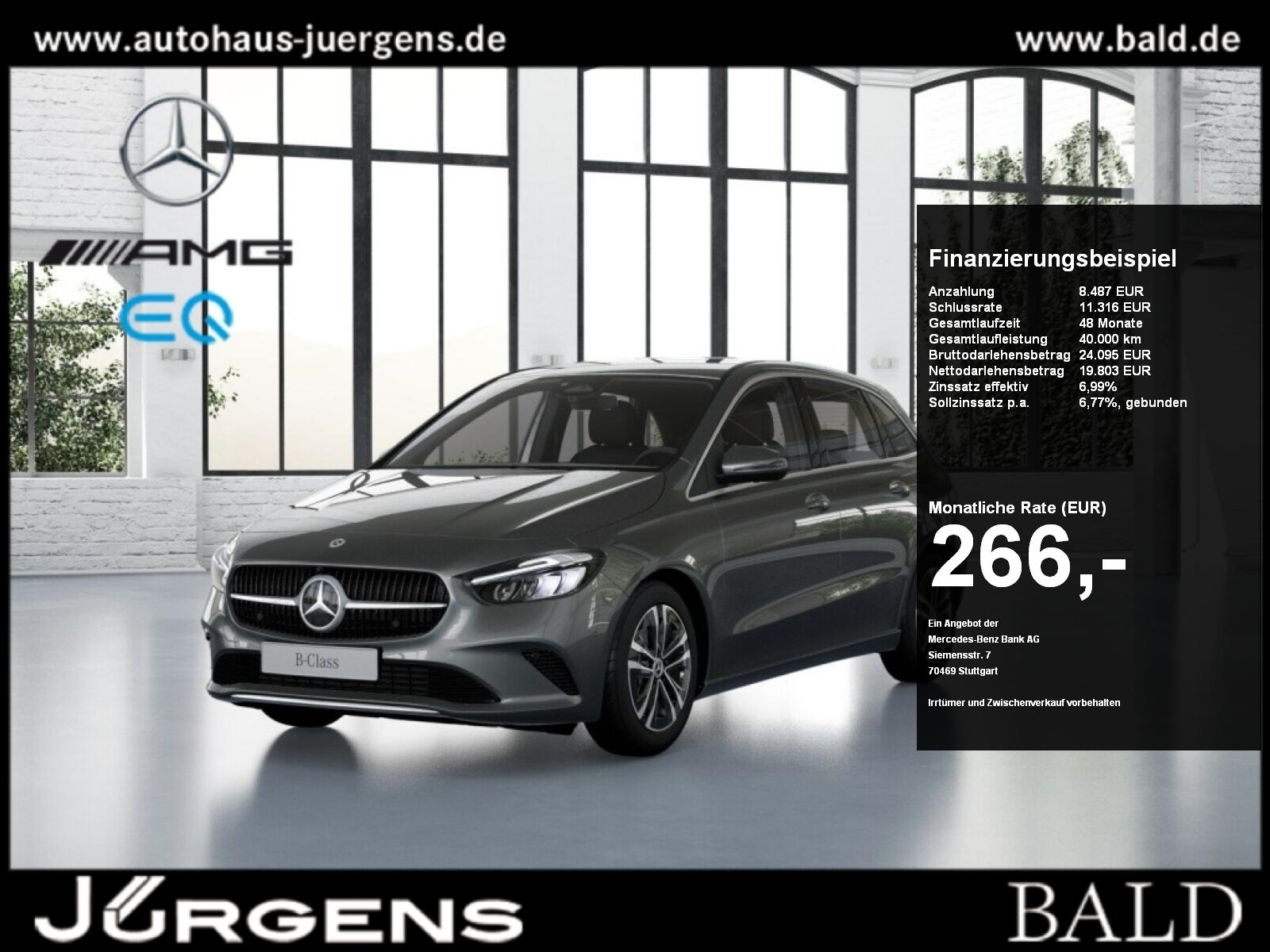 Mercedes-Benz B 180 Progressive/AHK/LED/Kamera/Winter/Shz/Wide