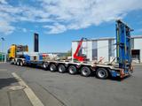 Goldhofer STZ-H6-57/80A Teleskop-Tieflader Waggontransport - Radlader Teleskop