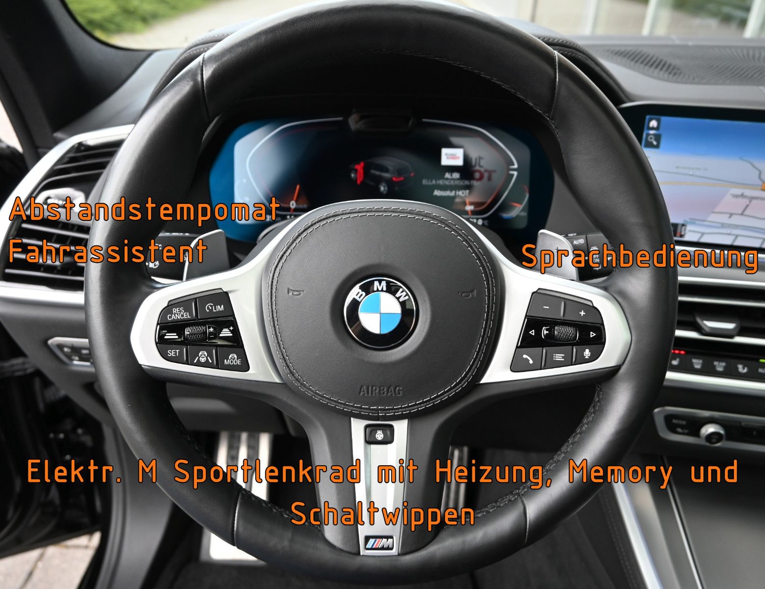 Fahrzeugabbildung BMW X5 xDr.30d M SPORT °ACC°AHK°HUD°PANO°STANDHEIZ.°