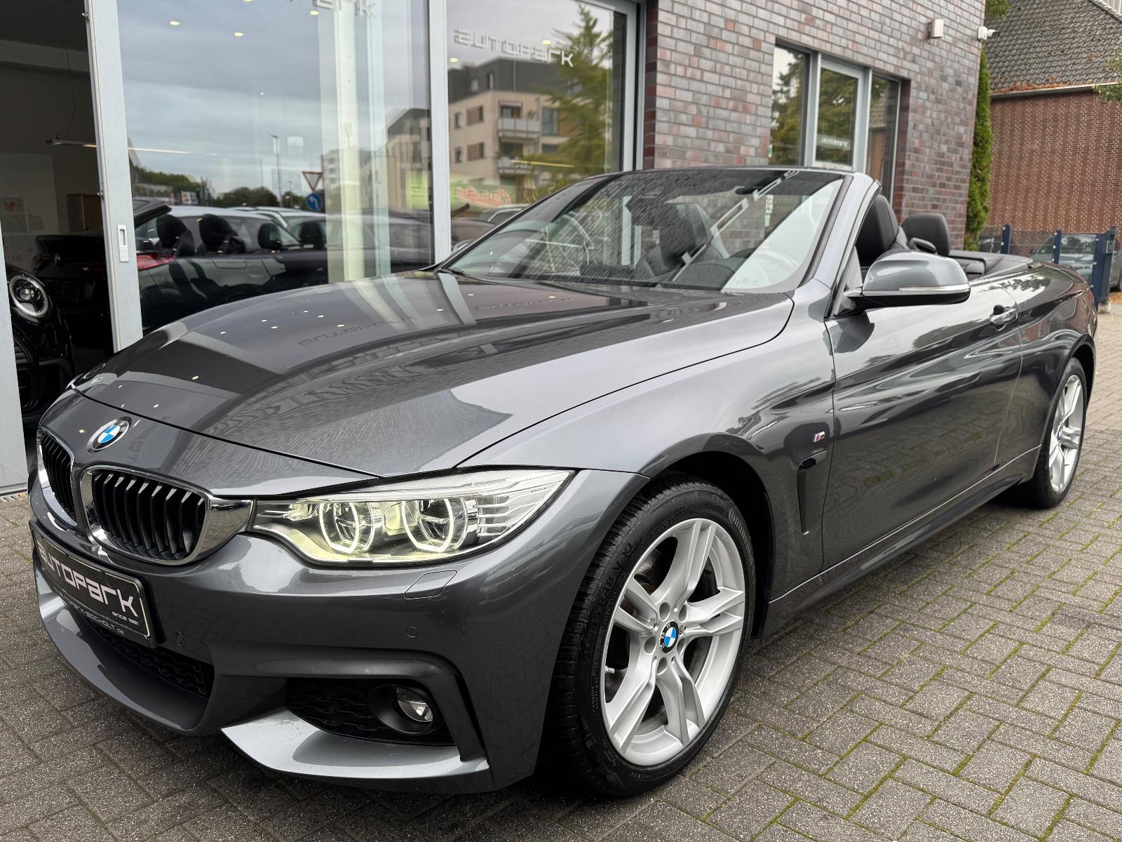BMW 430i xDrive Cabrio M Sport LED HUD HiFi NaviProf