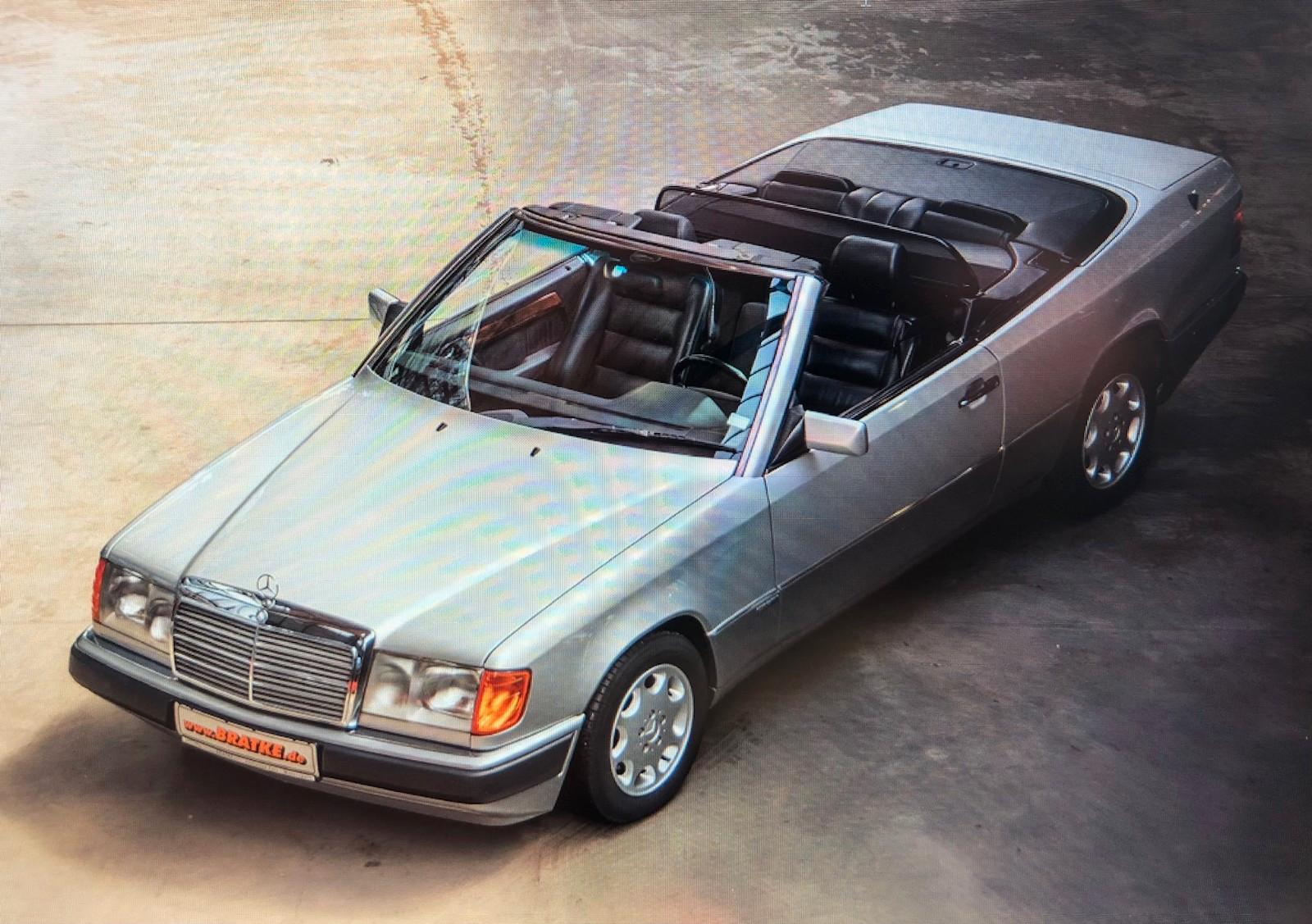 Mercedes-Benz E 300 124er Sportline deutsch Scheckheft