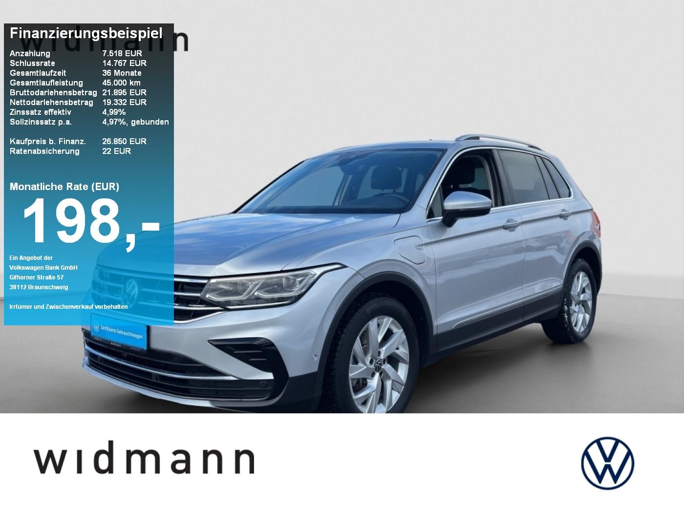 Volkswagen Tiguan Elegance 1.4 electric/TSI eHybrid 180kW 6