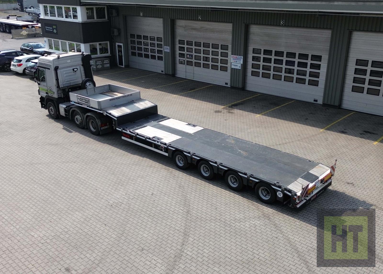 Faymonville MAX Trailer 4-Achs-Doppeltele-Semi-zwangsgel.