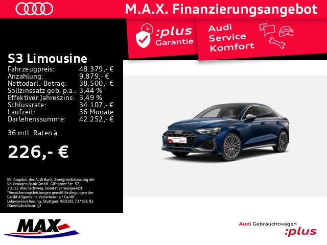 S3 Limousine TFSI QUATT AKRA+MATRIX+PANO+SONOS+