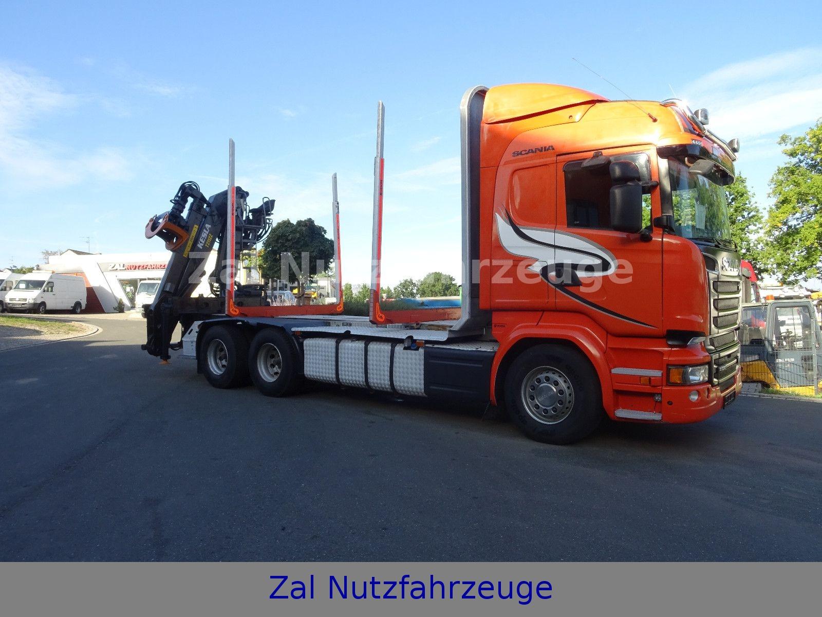 Scania R520 Kesla 21 12ZT Ladekran Holztransporter