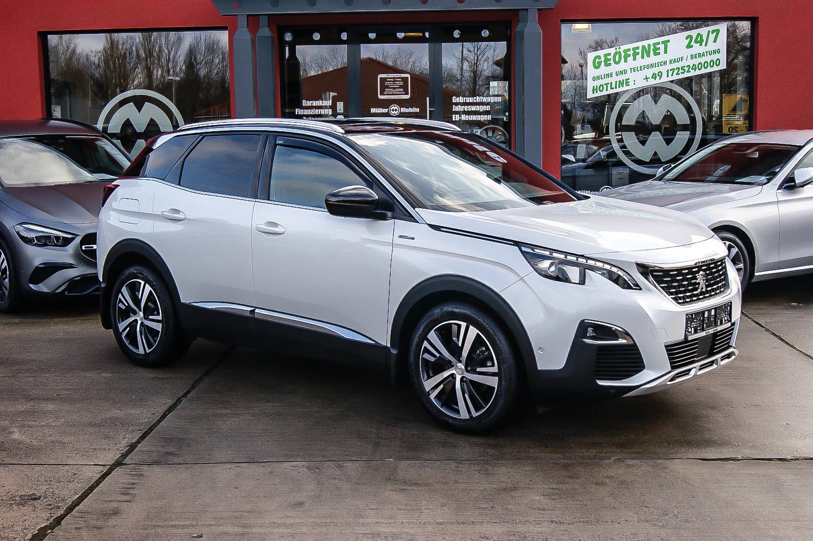 Fahrzeugabbildung Peugeot 3008 GT-LINE 1.6T PANORAMADACH LED SPORT 1.HAND