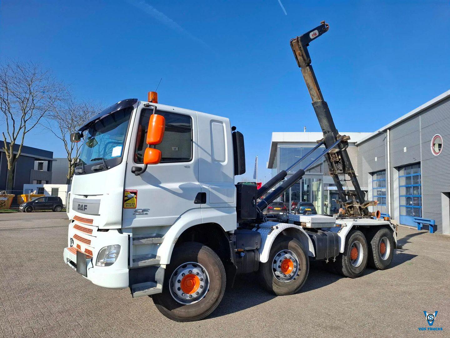 DAF CF 410 / 8X4 / DEB / FULL-STEEL / 2XBIG AXLE / H