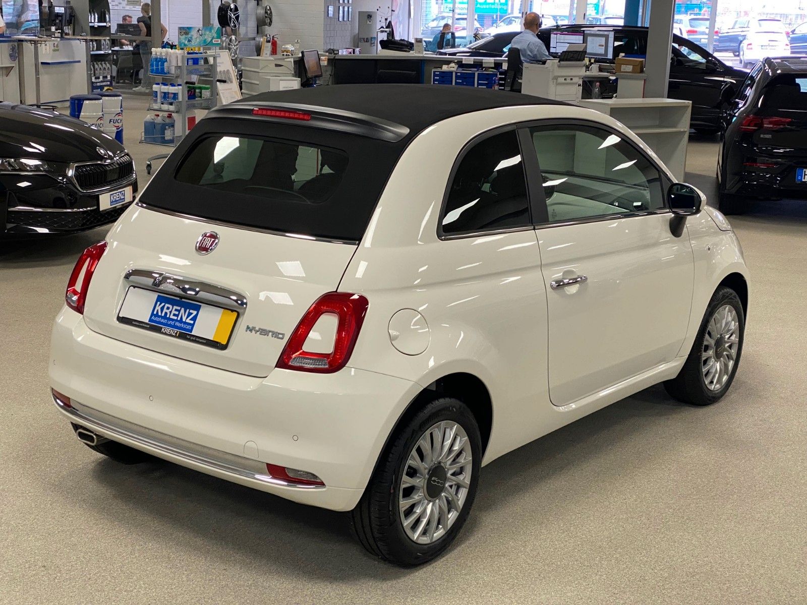 Fahrzeugabbildung Fiat 500C 1.0 GSE N3 Hybrid DOLCEVITA Cabrio+NAVI+PDC