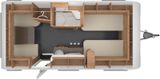 Tabbert Da Vinci 460 E 2.3 1.800kg, ATC, GFK-Dach - Tabbert Wohnwagen Da vinci