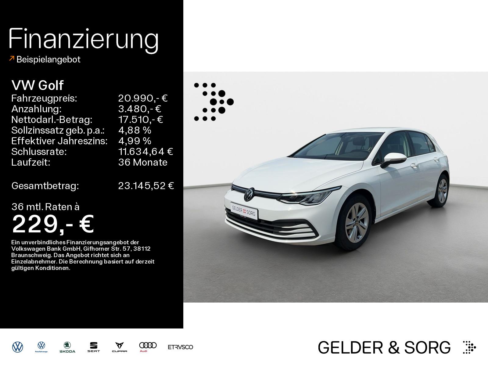 Volkswagen Golf Life 1.5 TSI LED*AHK*EPH*ACC*Digital*DAB+
