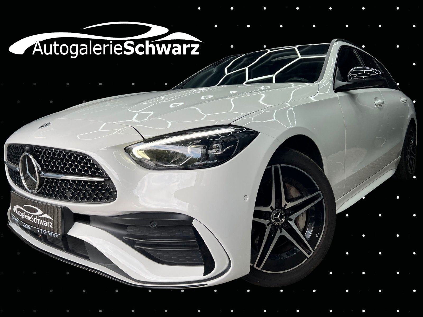 Mercedes-Benz C 300e T AMG NIGHT DISTR+AUGR OLED+AMB MEMO+PANO