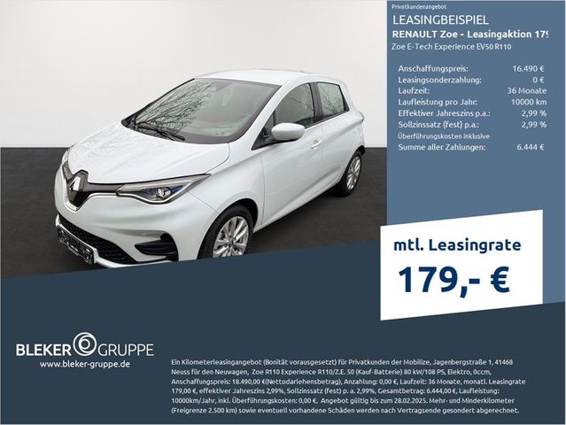 Renault Zoe - Leasingaktion 179€ Zoe E-Tech Experience 