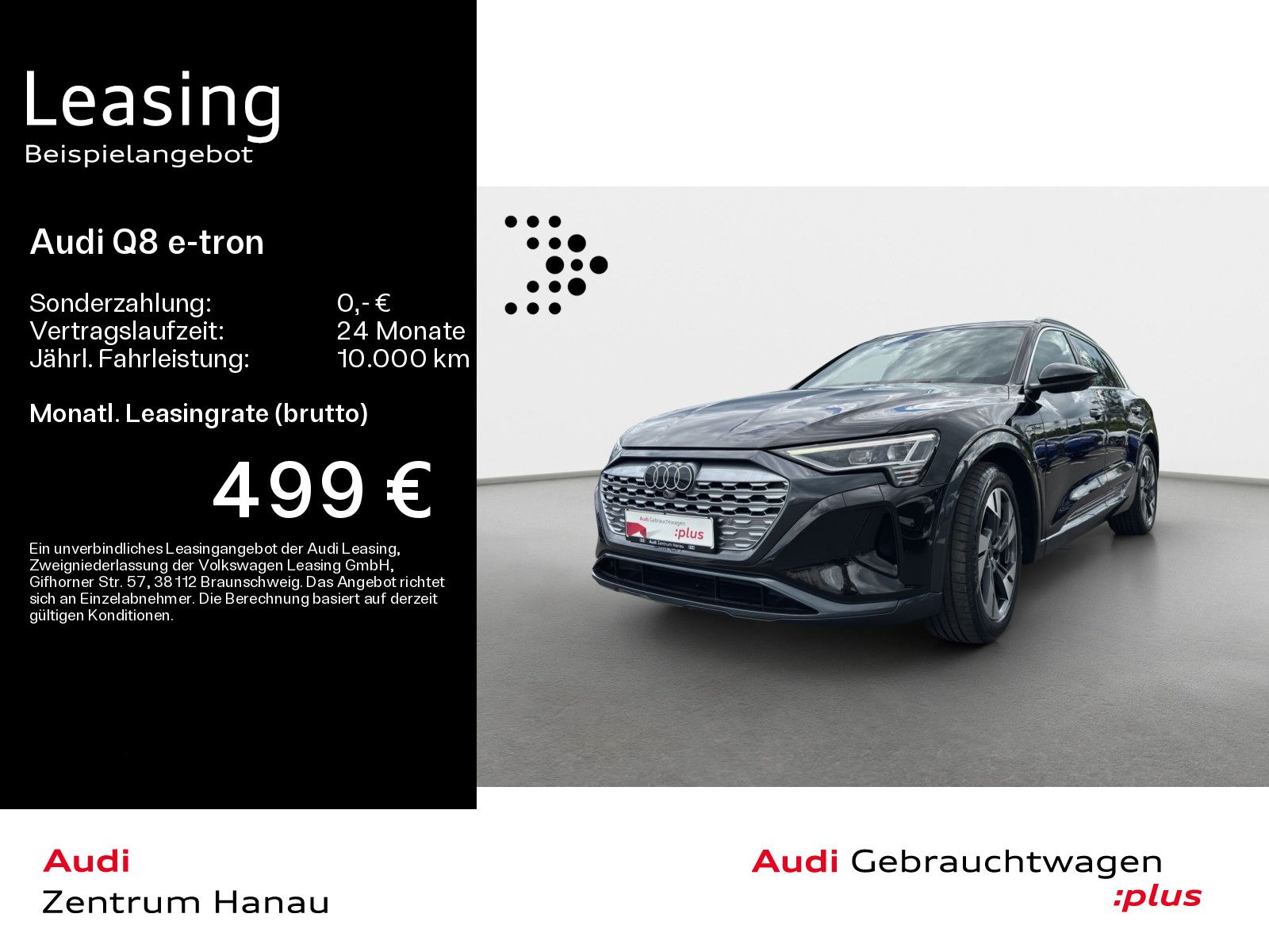 Audi Q8 e-tron 55 advanced*LED*AHK*VIRTUAL*HUD*NAVI-P