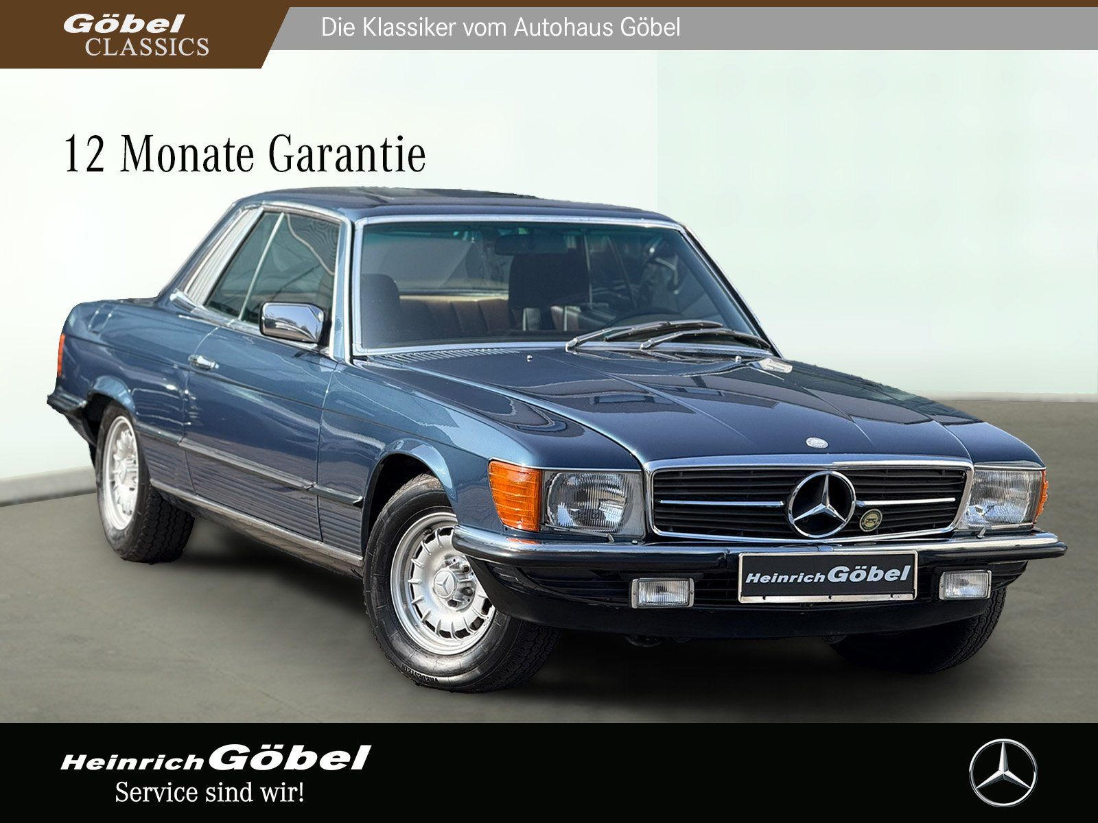 Fahrzeugabbildung Mercedes-Benz 500 SLC *GARANTIE*KLIMAAUTOMATIK*ELEK.SCHIEBEDAC