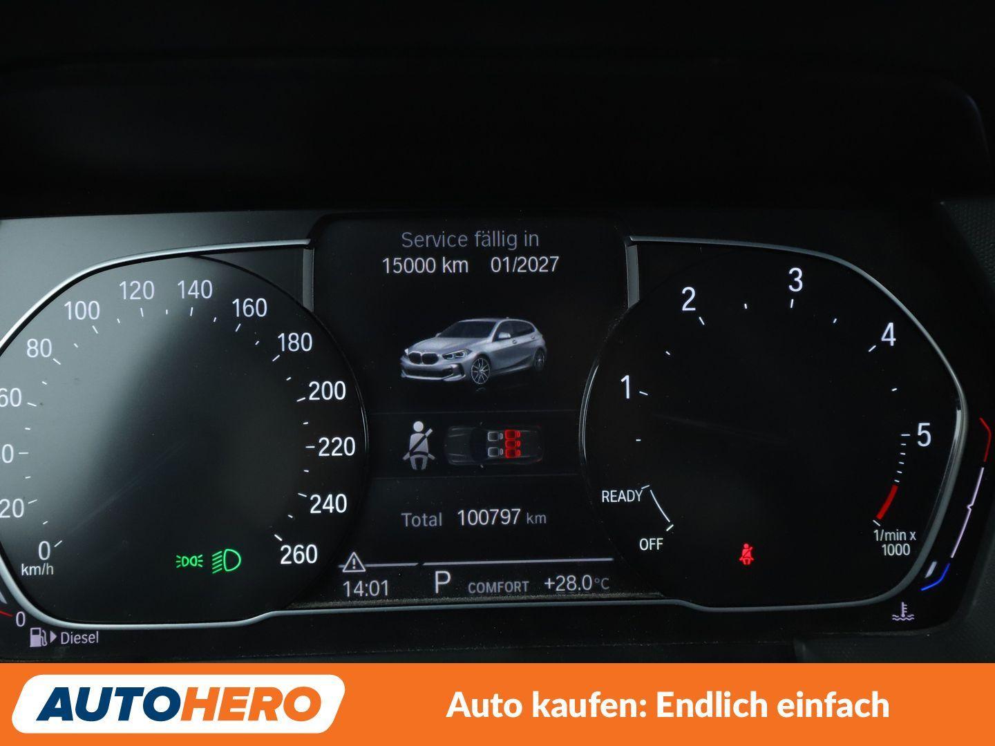 BMW 1 Series d xDrive M Sport Aut.*NAVI*LED*PDC*SHZ*ALU*, миниатюра 18