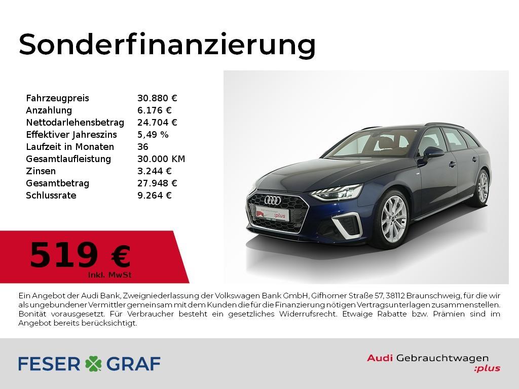 Audi A4 40 TDI Avant S line AHK/Navi/Pano/Kamera/18"