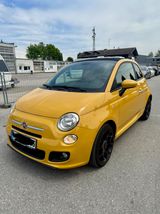 Fiat 500C 1.2 Cabrio - Fiat 500C: Gelb