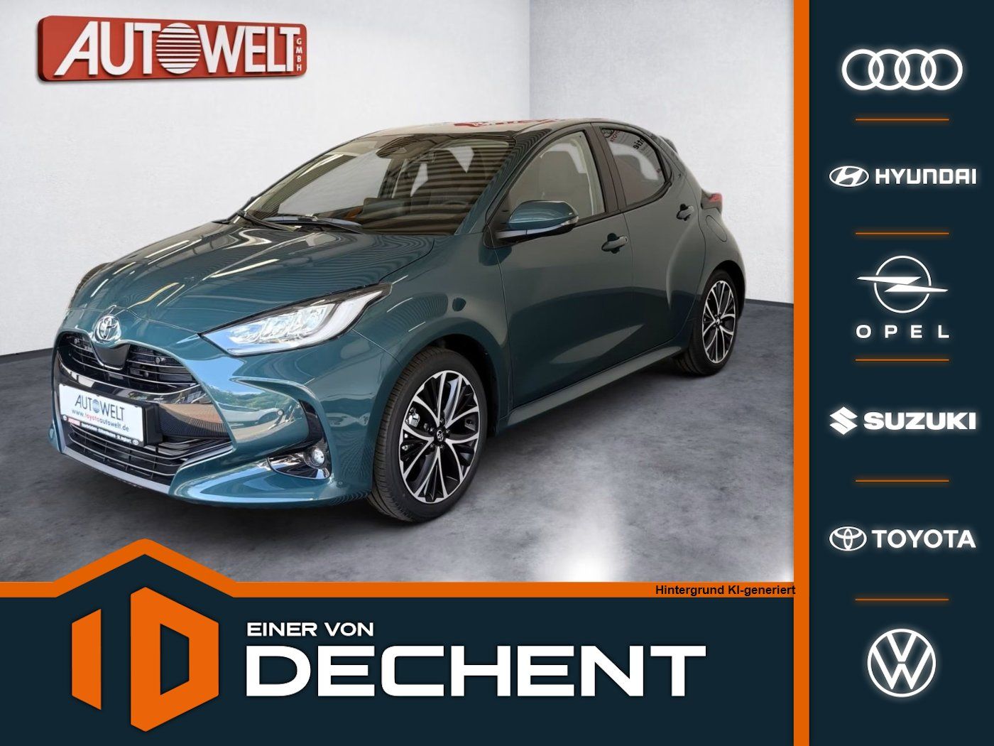Fahrzeugabbildung Toyota Yaris Teamplayer 1.5-l-Hybrid KAMERA LED ACC