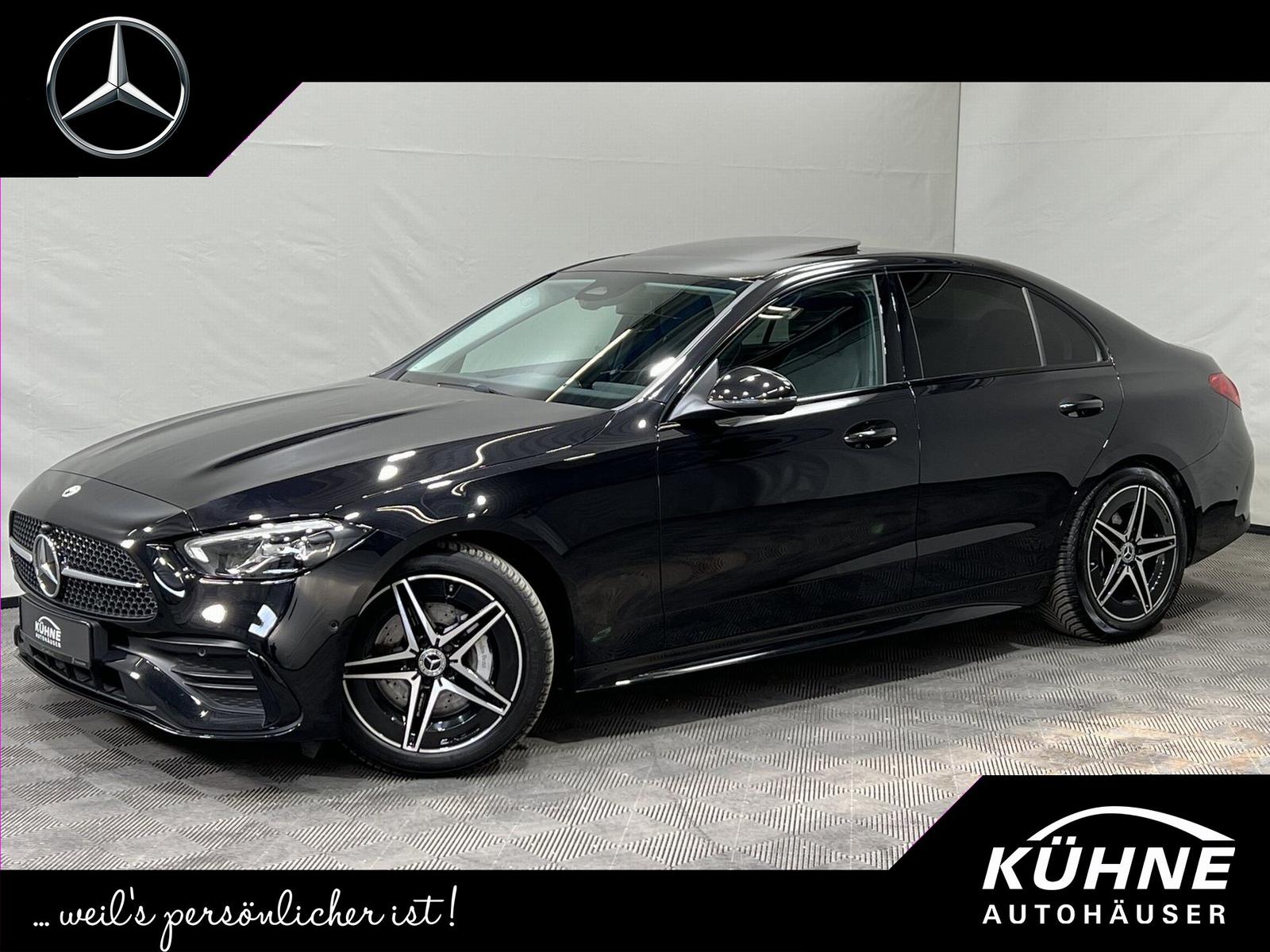 Mercedes-Benz C 220 d AMG Line Night AHK Sound Schiebedach