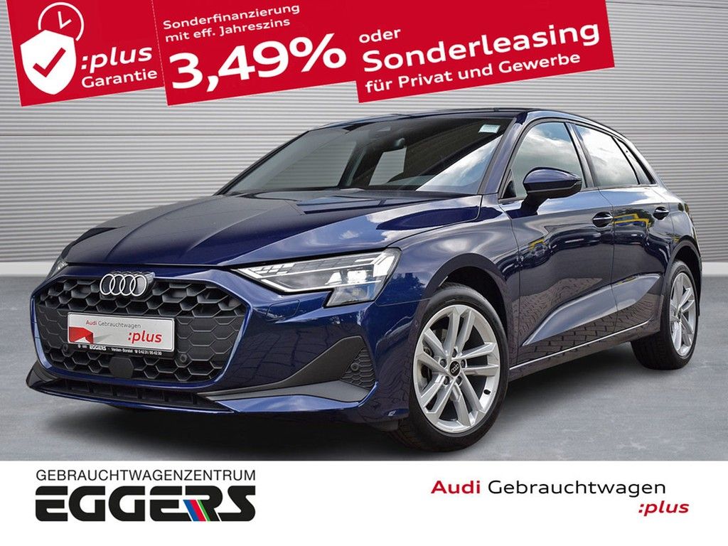 Audi A3 Sportback 35 TDI S-tr. *AHK*Navi+*LED+*3,49%*