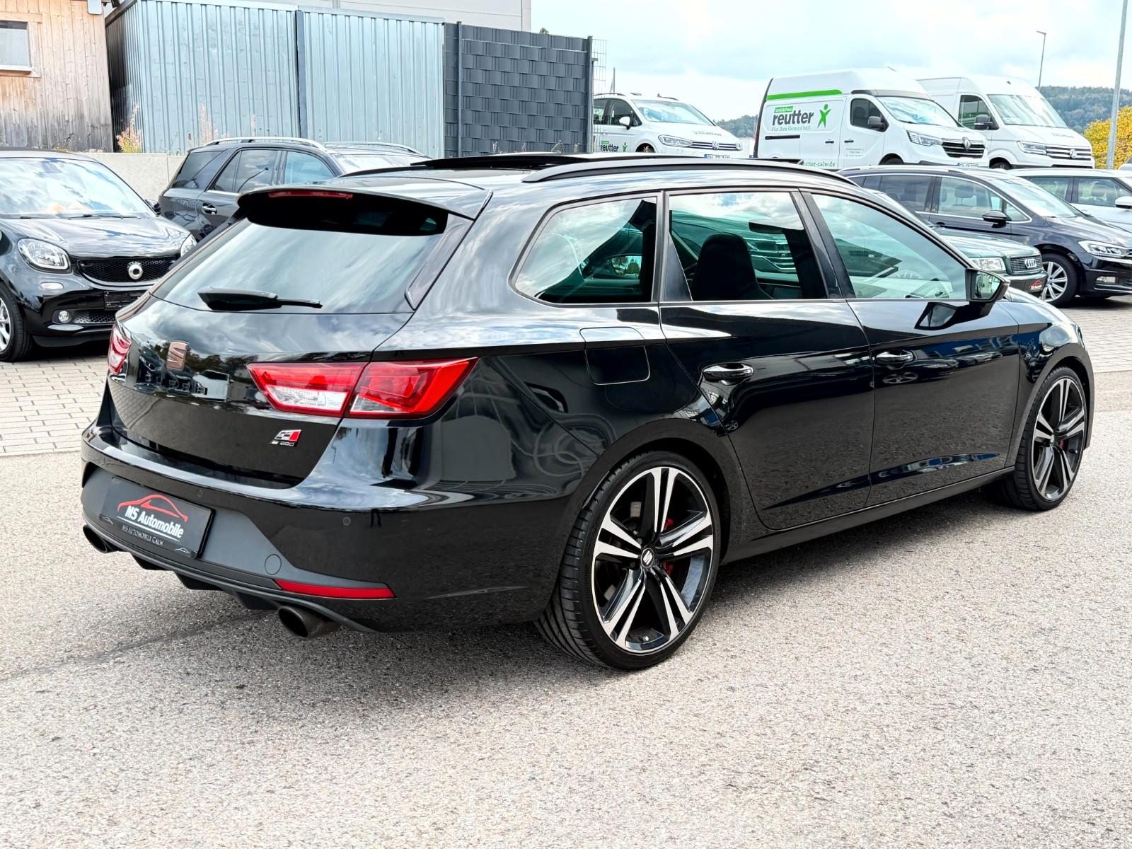 SEAT LEON 2.0 TSI ST CUPRA 290 DSG PANO_SCHALENSITZE | 290 ch | HAYON ÉLECTRIQUE | PACK SPORT | TOIT OUVRANT