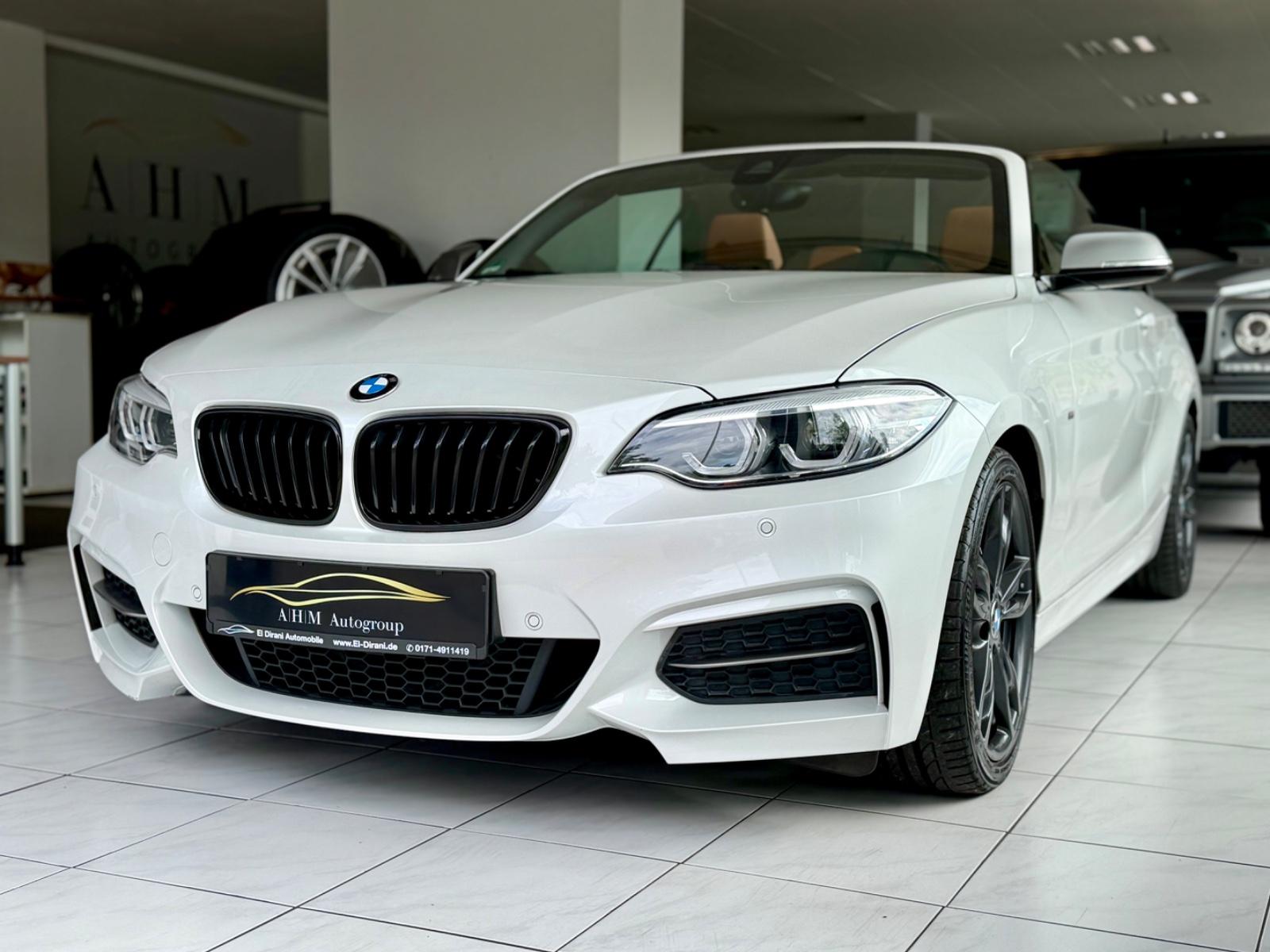 BMW M240i Cabrio/32T KM!/Leder/R-Kamera/NaviProf/SHZ