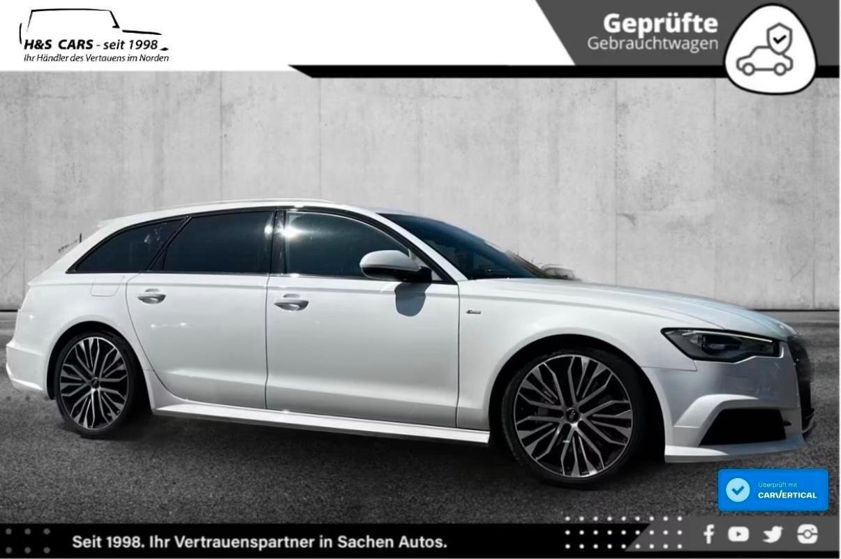 Audi A6 quat. COMP. OPT. BLACK-L S-LINE BOSE PANO AHK