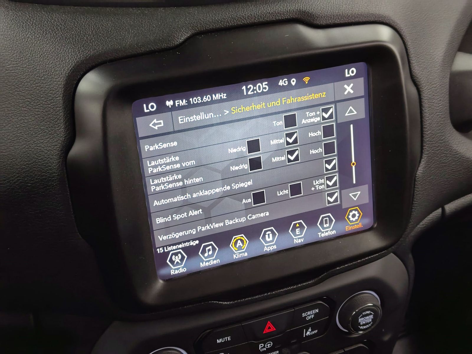 JEEP Renegade 1.5 MultiAir MHEV Altitude Automatik – Bild 26